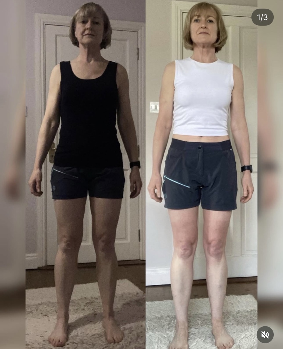 ShedWeight client transformation before and after